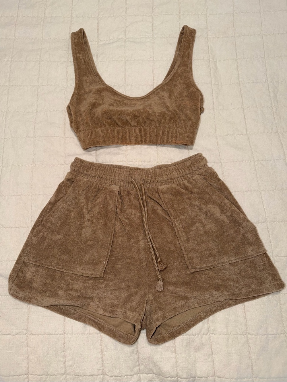 ZARA Matching Two-Piece Lounge Set (NEVER WORN)